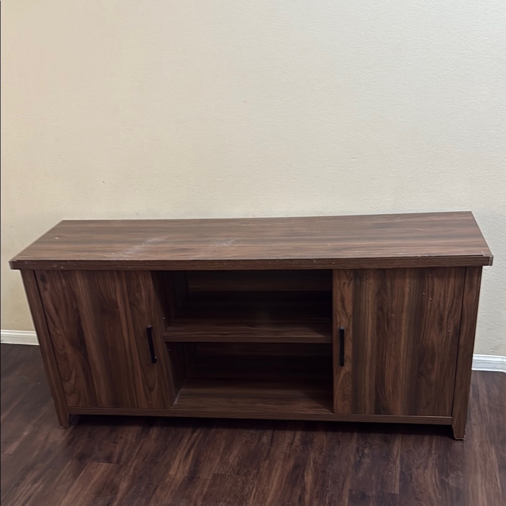 Wooden TV Stand with Storage